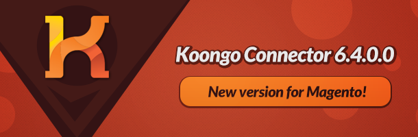 Nieuwe versie van Koongo Connector voor Magento!