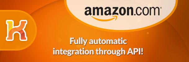 Automatische integratie met Amazon via API. Hell Yeah!
