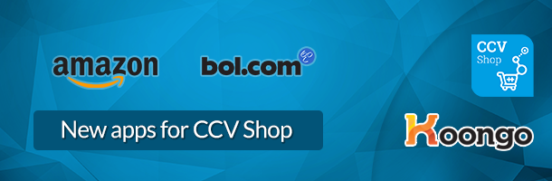 Bol.com en Amazon Apps voor CCV Shop!